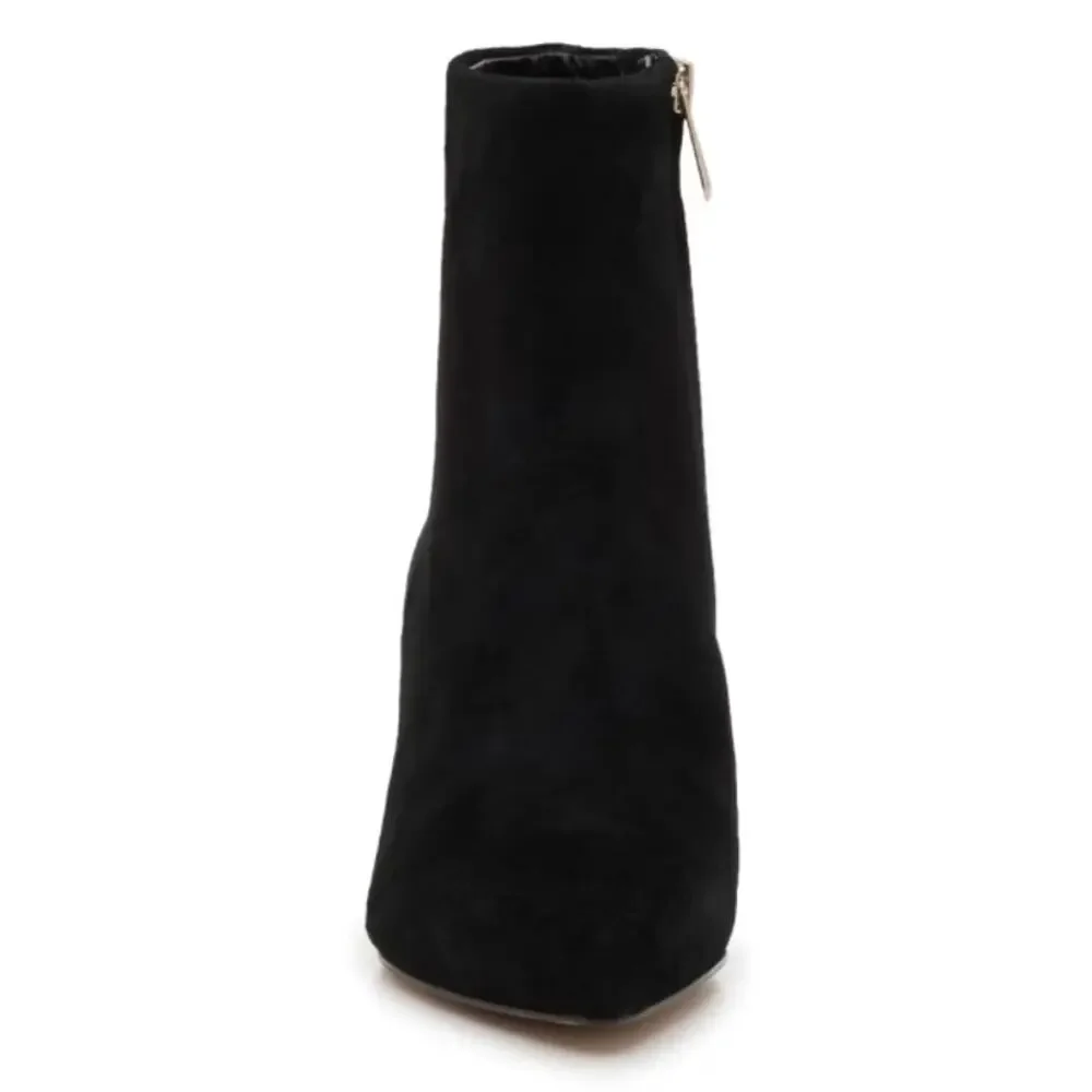 Sam Edelman Women's Black Suede Signature Collection Ukie Bootie Size 8M